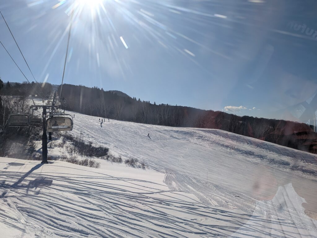 やまびこゲレンデ 圧雪バーン