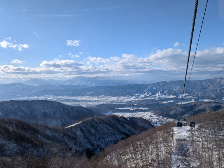 Nozawa Onsen - Gondola views