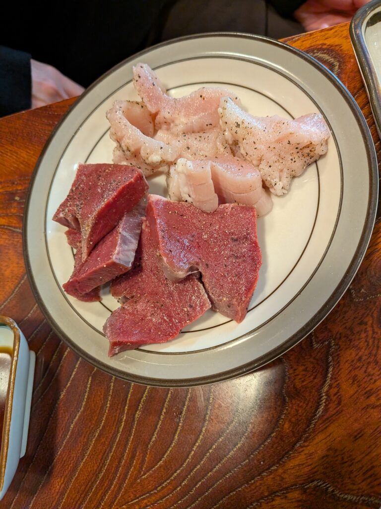 くいだおれ さとみ ハツ 上ミノ