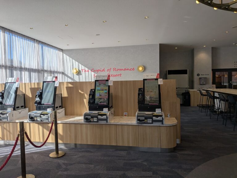 Self-order ticket counter