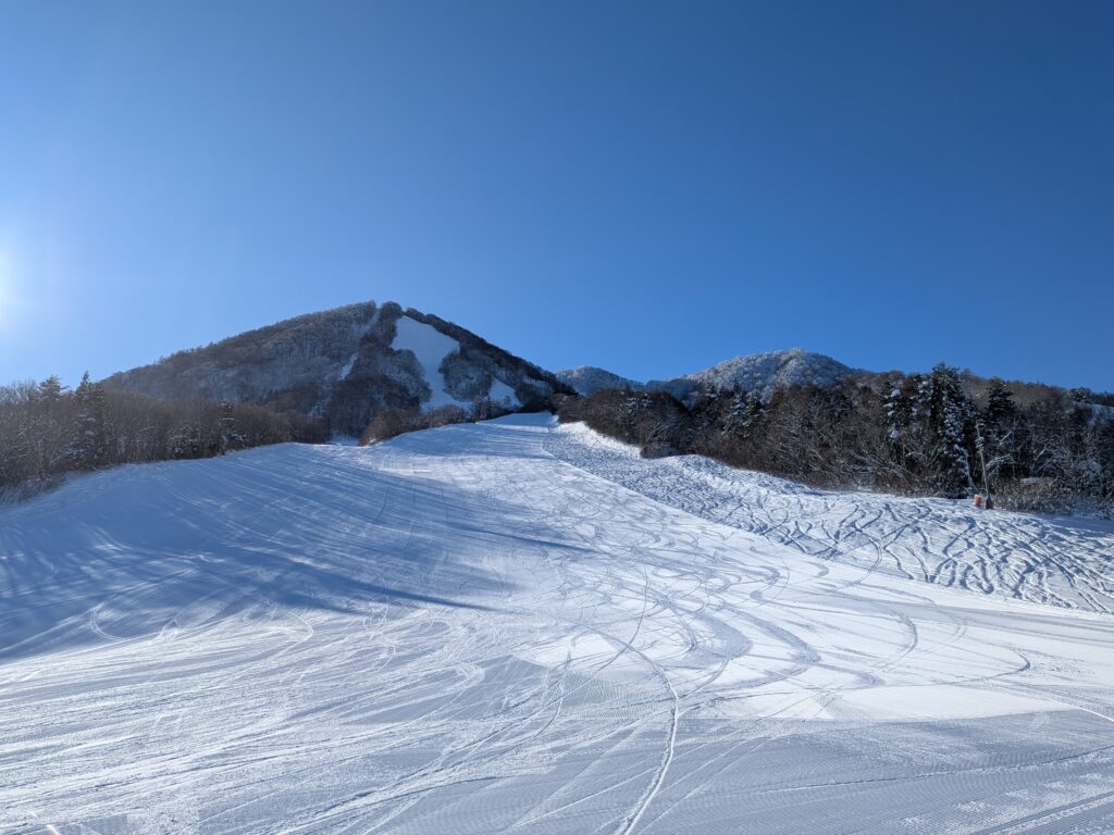 木島平スキー場　ゲレンデ