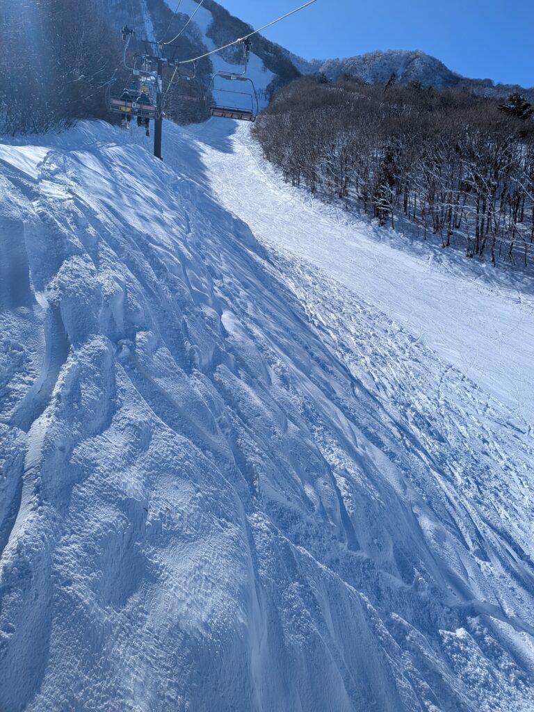 木島平スキー場　ゲレンデ