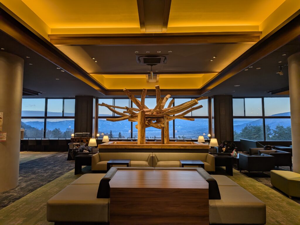 SBCリゾート木島平　ロビー