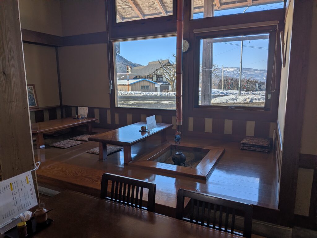 樽滝　座敷の様子