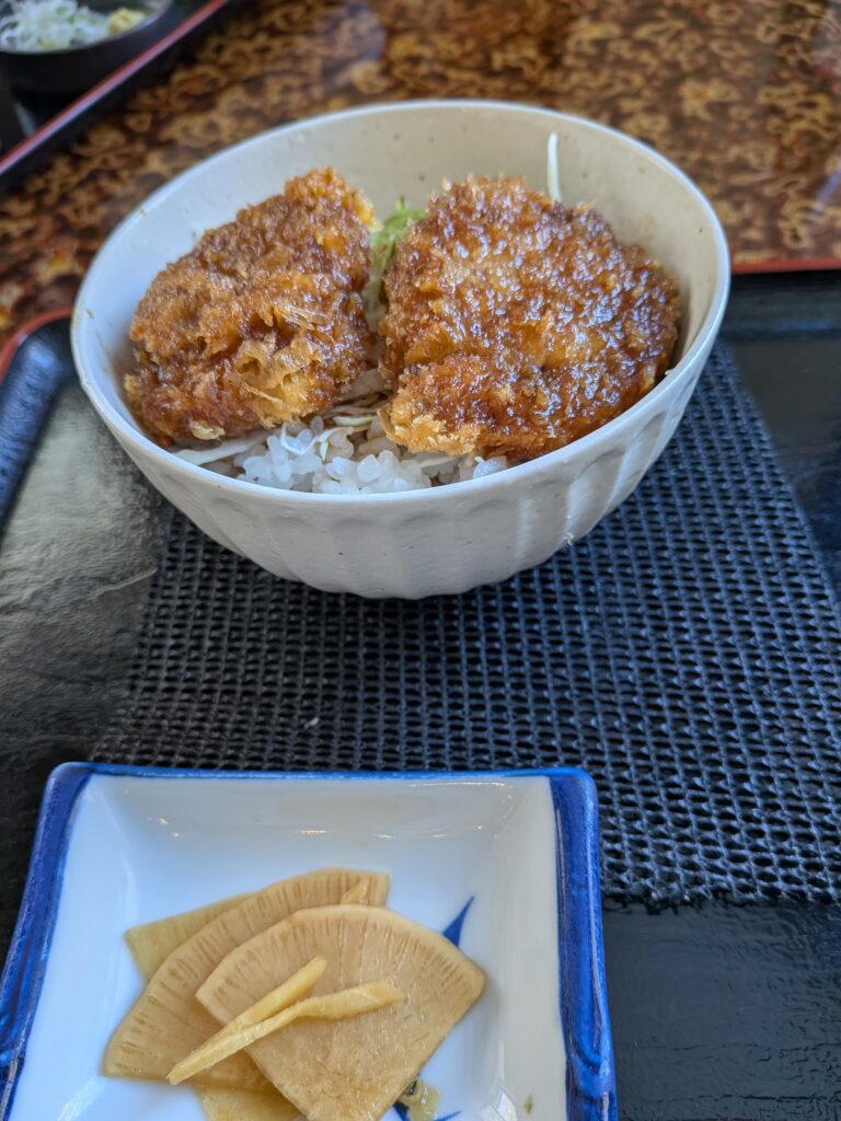 蕎麦肴庵 冴沙 ミニヒレカツ丼
