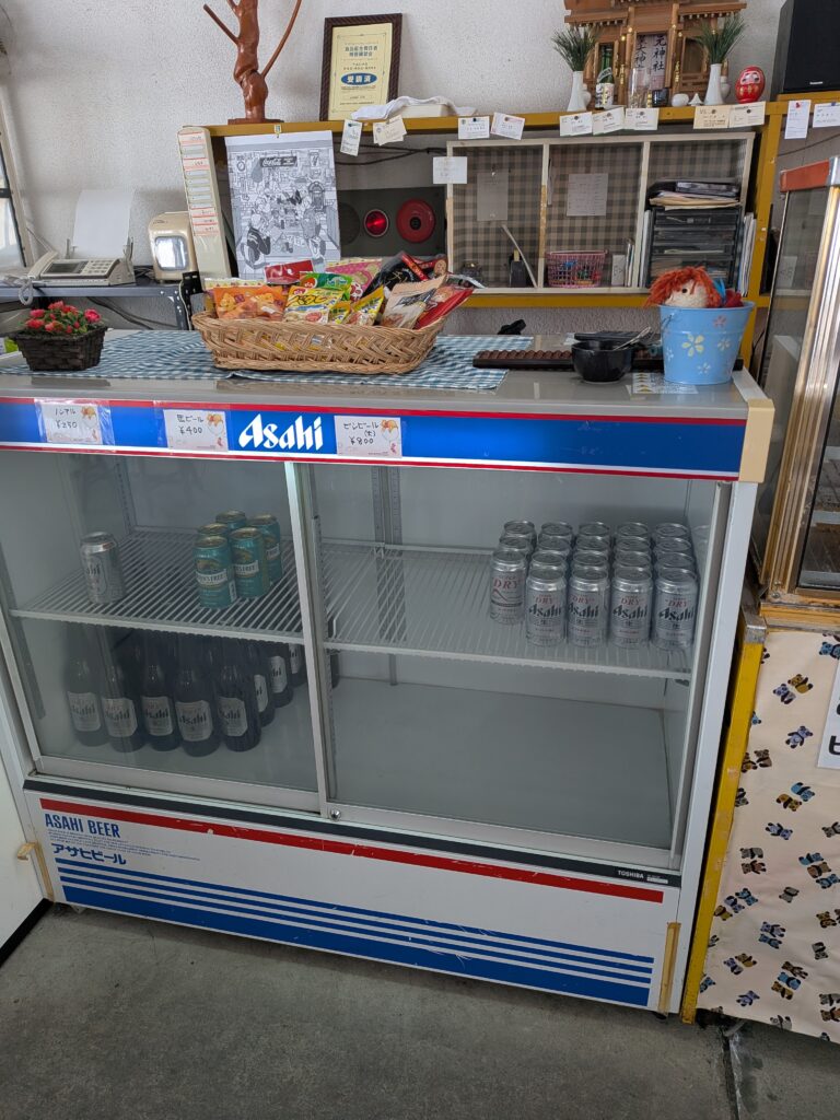 ファミリーレスト銀嶺　ビール