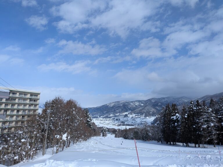 Kijimadaira Ski Resort groomed terrain and tree run (February 1, 2026)