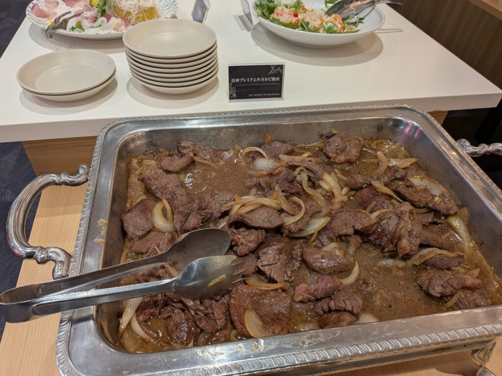 信州プレミアム牛カルビ焼肉