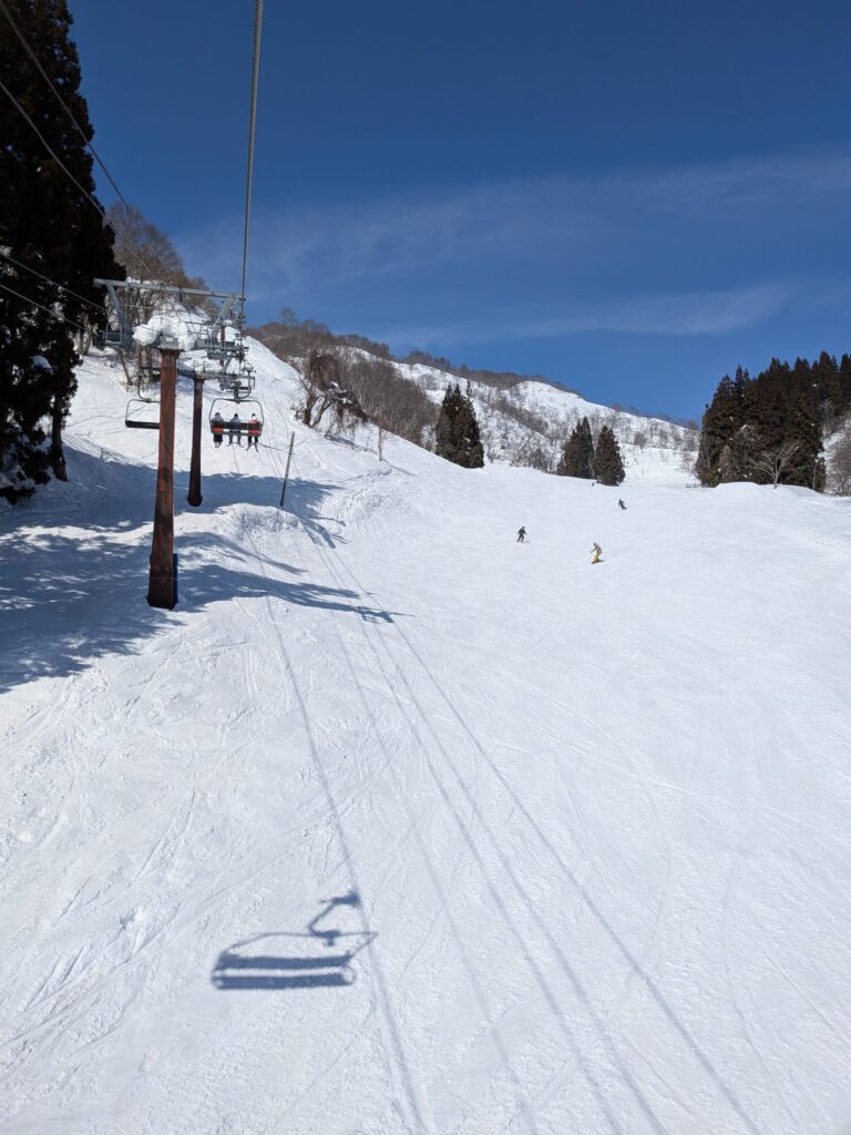 戸狩温泉スキー場 リフトとゲレンデ